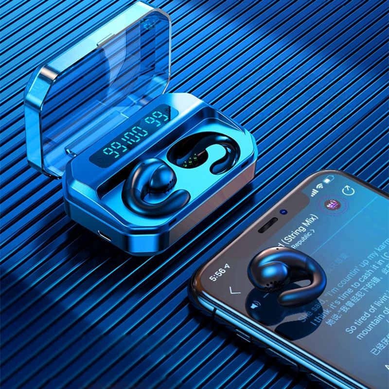 Fone TWS Condução Óssea com Redução de Ruído - LOJAS HENRY SHOP